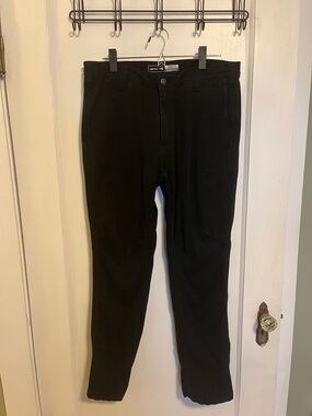 Carhartt Black Straight Fit Work Pants 33x30)